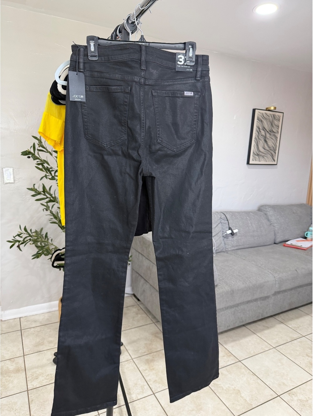 Joe’s Jeans High Rise Boot Cut Jeans Size 32 Dark Wash #208